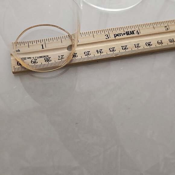 5 Lenox Erica Gold Champagne Glasses 9.25" fine crystal gold rim toasting presec - Picture 7 of 10